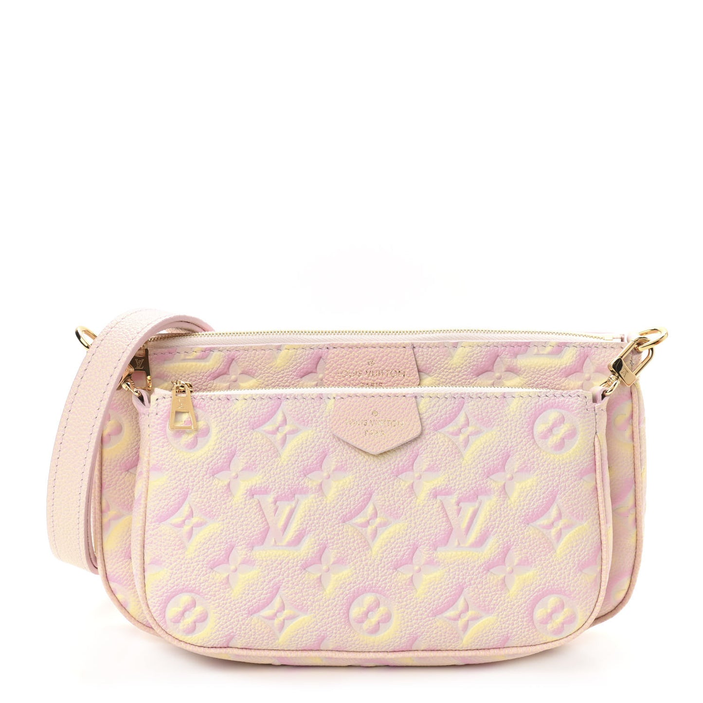 Empreinte Monogram Summer Stardust Multi Pochette Accessories Pink