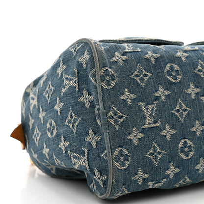 Louis Vuitton Monogram Denim Neo Speedy Blue 8 of 13