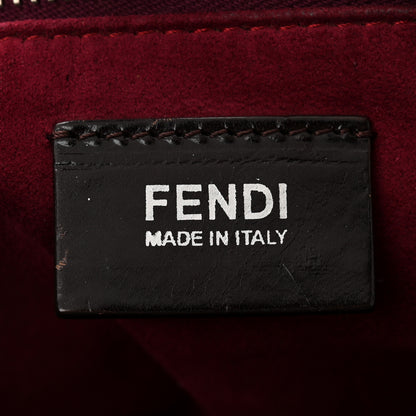 Fendi Vitello Elite Regular 2Jours Tote Black Vino 6 of 12