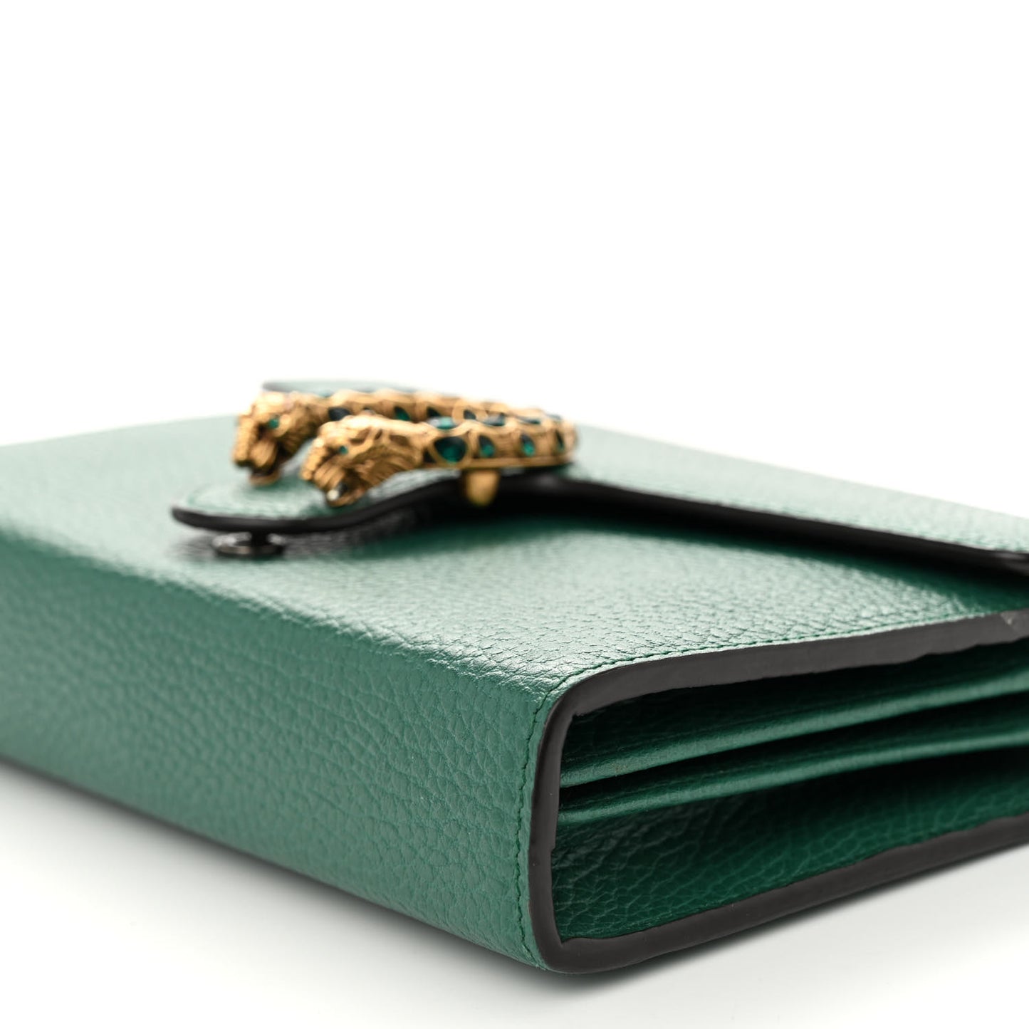 Calfskin Mini Dionysus Chain Wallet Emerald