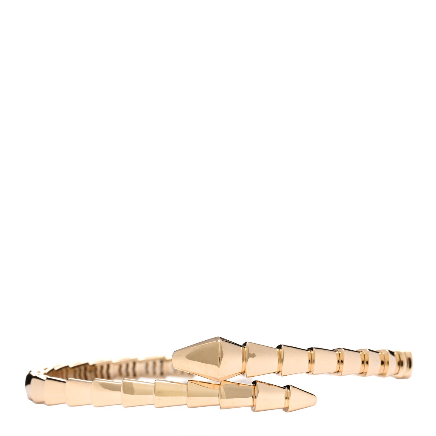 18K Yellow Gold Serpenti Viper Bracelet M