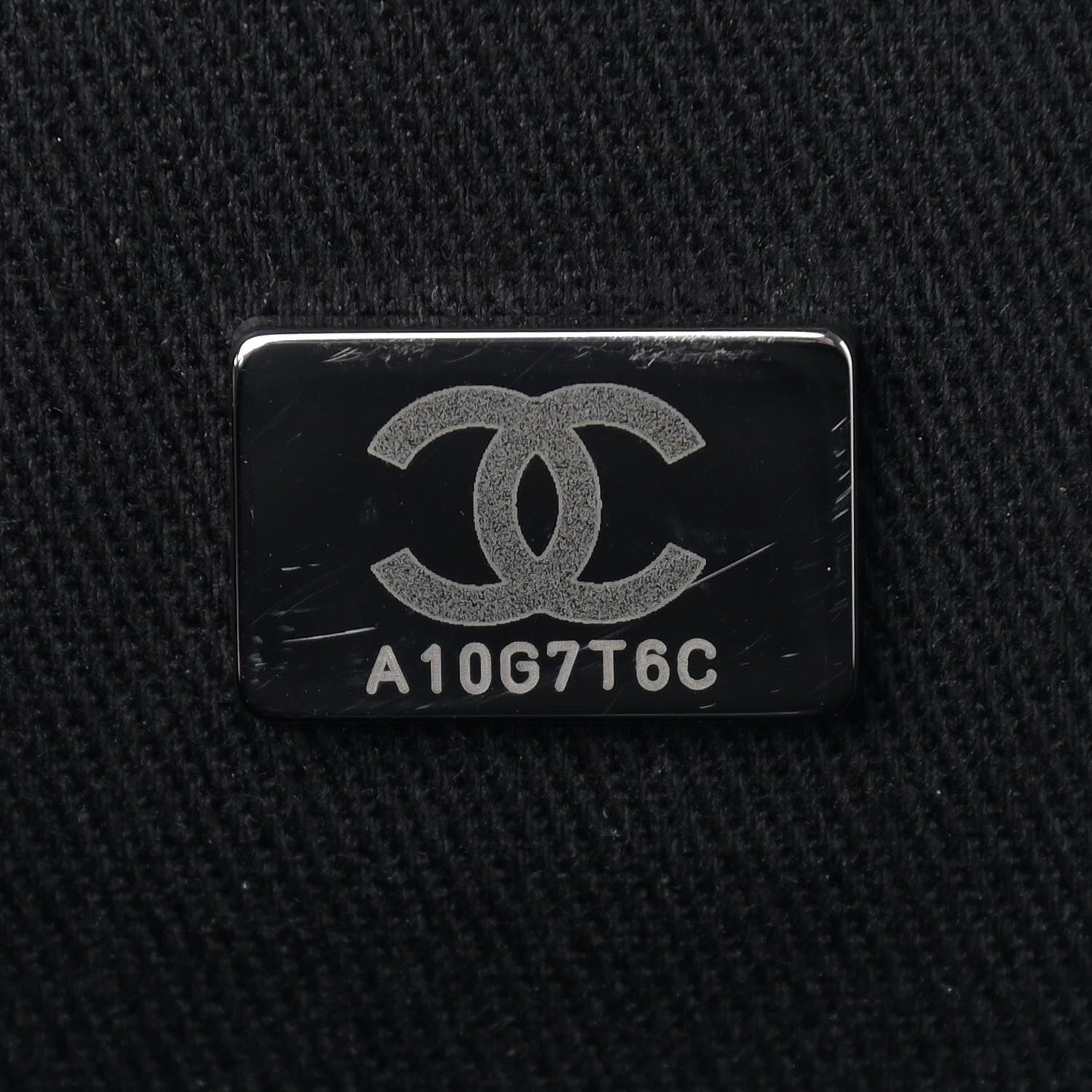 Chanel Mixed Fibers Deauville Bowling Bag Black 6 of 8