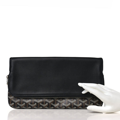 Goyard Goyardine Sainte Marie Soft Clutch Black 2 of 8