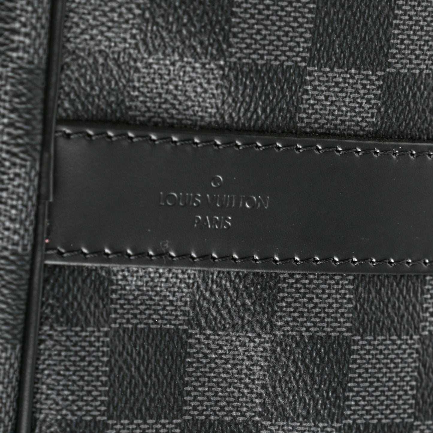 Damier Graphite Keepall Bandouliere 55