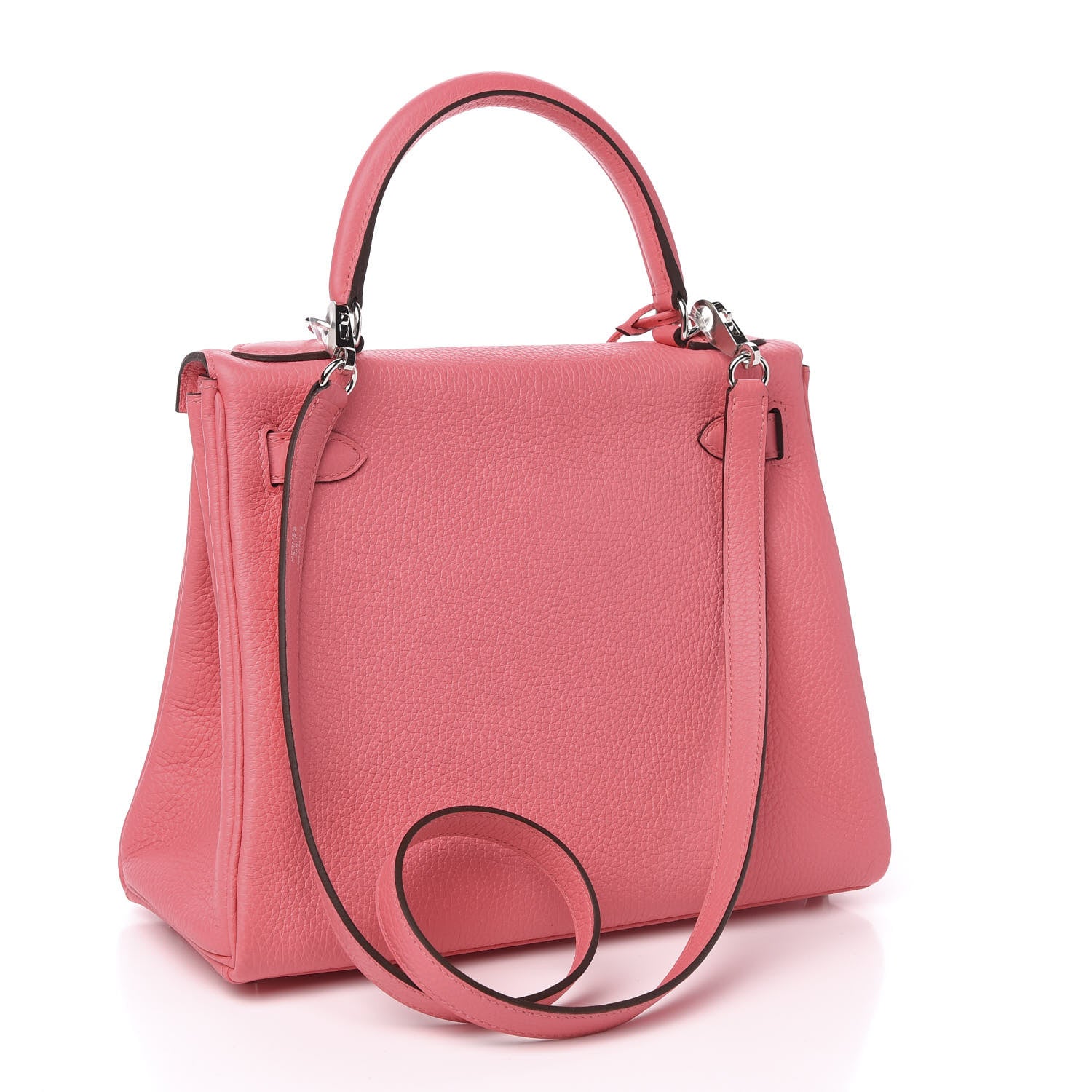 Hermes Taurillon Clemence Kelly Retourne 28 Rose Azalee 2 of 9