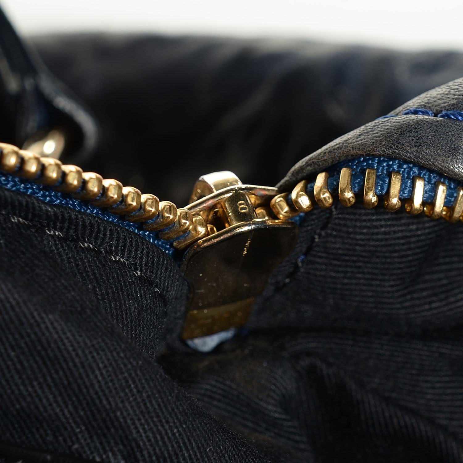 Givenchy Tumbled Sheepskin Medium Pandora Navy 11 of 13