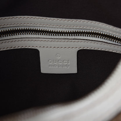 Gucci Monogram Medium Interlocking Hobo Off White 6 of 9