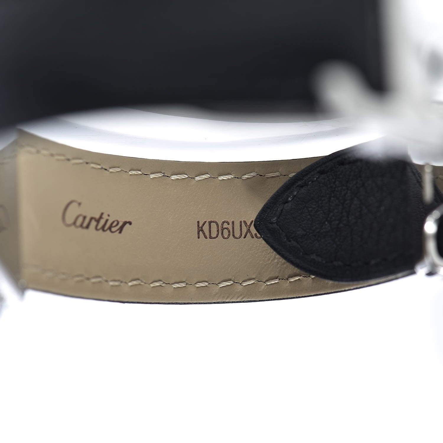 Cartier Stainless Steel Calfskin 24mm Tank Solo Quartz Watch 8 of 10