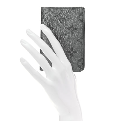 Louis Vuitton Taigarama Pocket Organizer NM Gunmetal 2 of 7