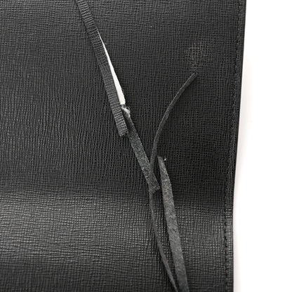 Off-White Saffiano For Display Only Binder Clip Shoulder Bag Black 11 of 11