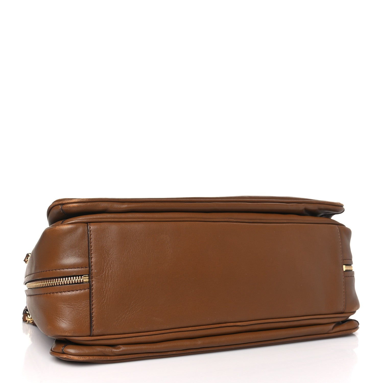 Celine Smooth Calfskin Small Triptyque Satchel Brown 4 of 8