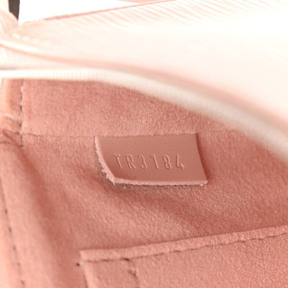 Louis Vuitton Epi Pochette Accessories NM Rose Ballerine 7 of 11