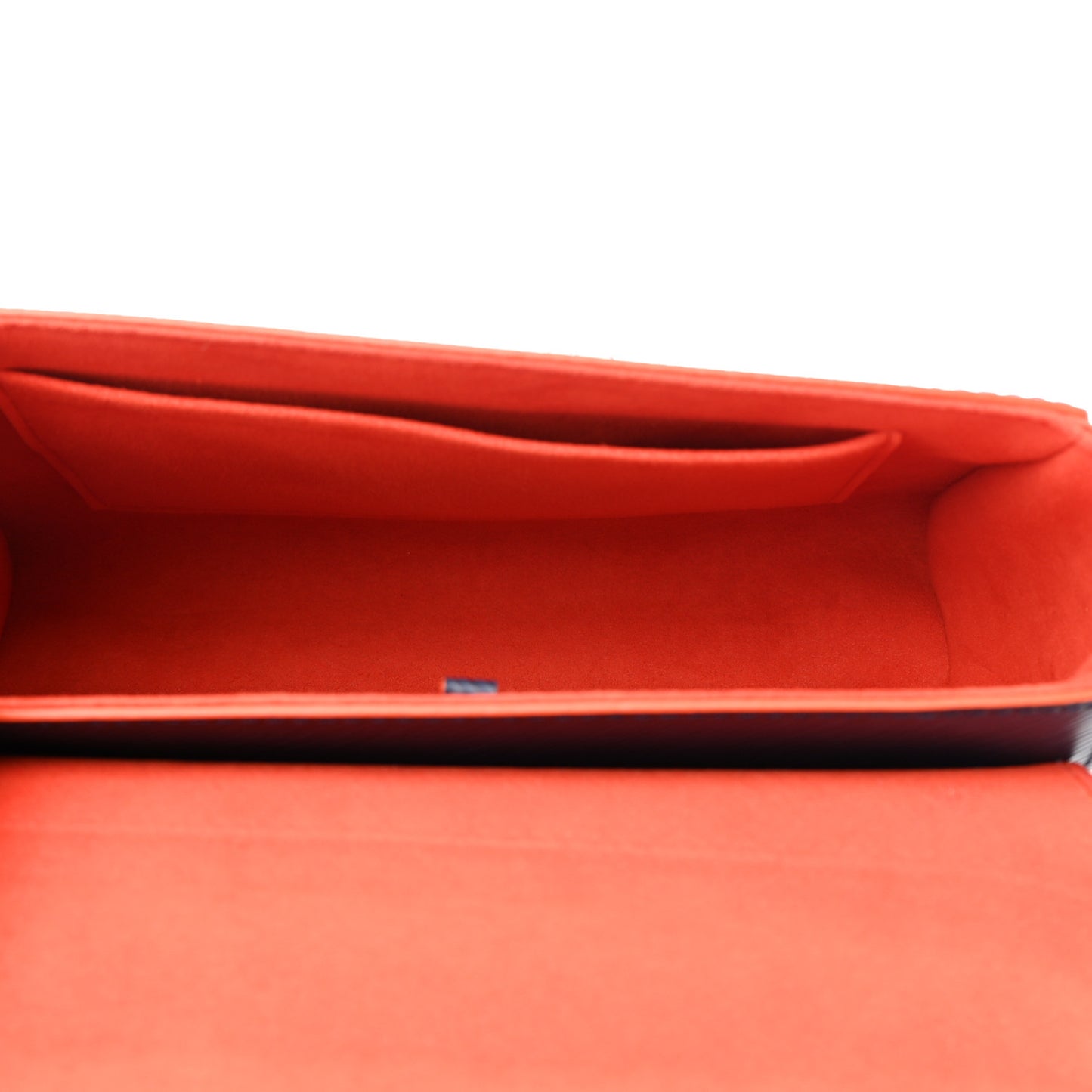 Epi Twist Shoulder Bag MM Indigo Piment