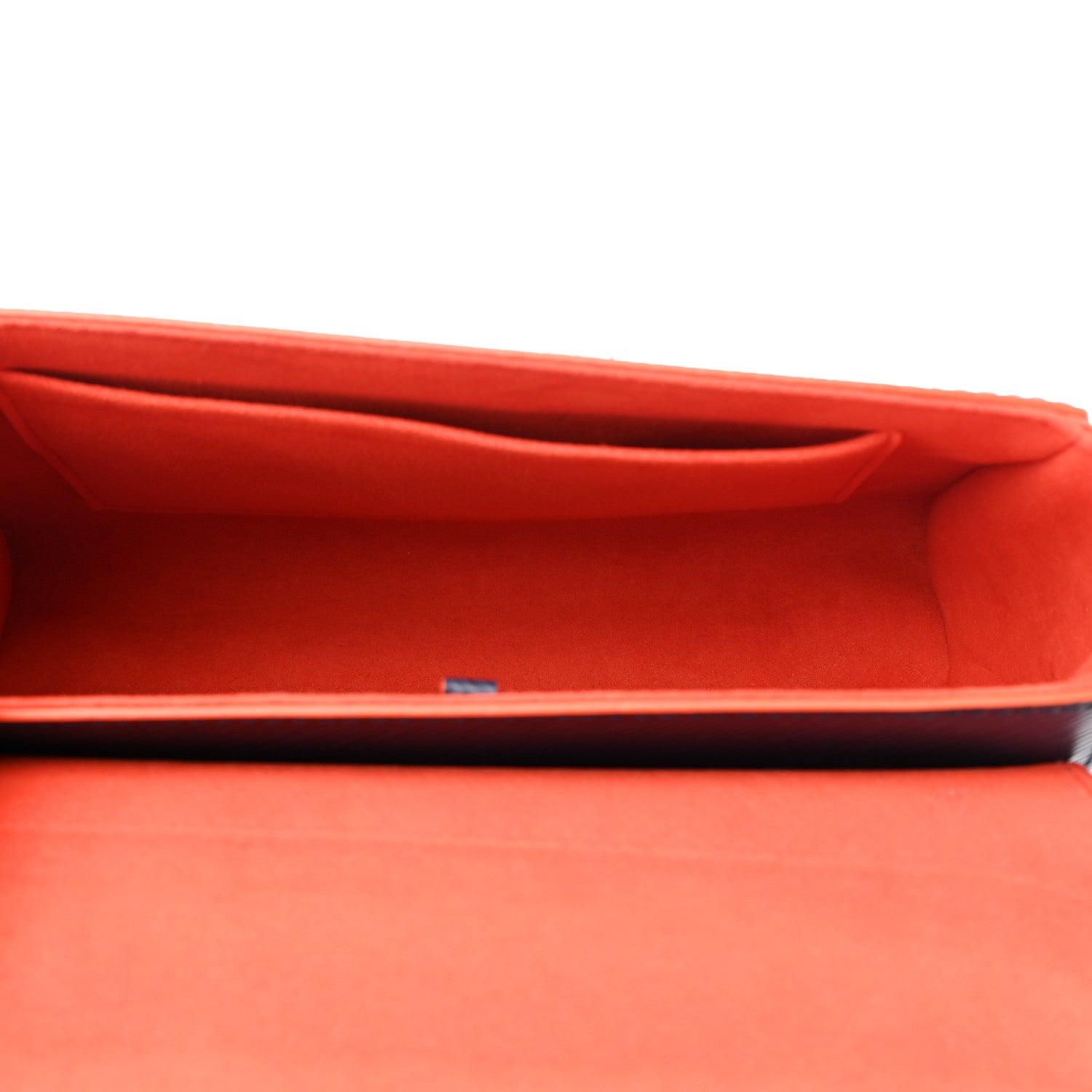 Louis Vuitton Epi Twist Shoulder Bag MM Indigo Piment 4 of 11