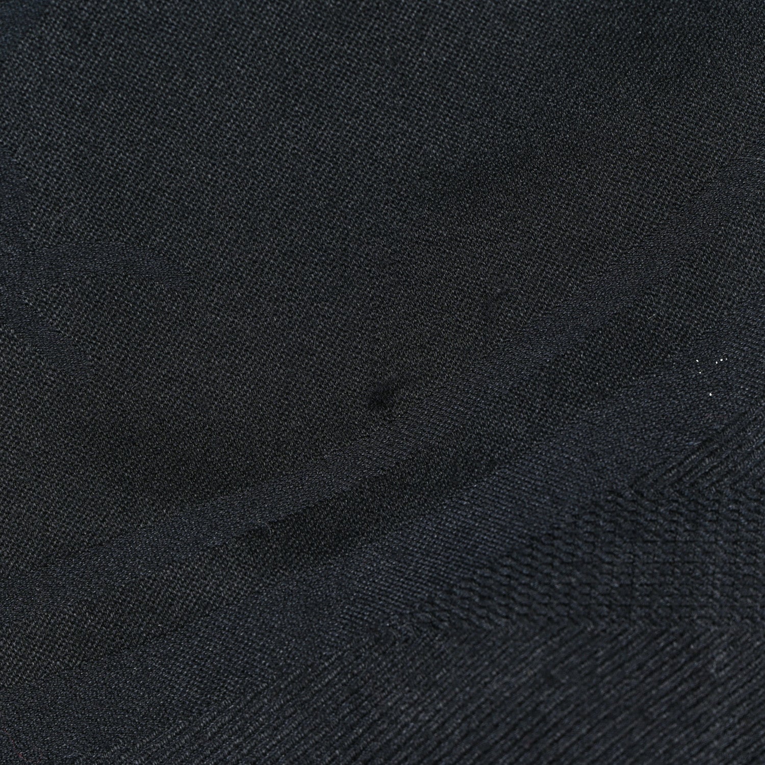 Hermes Cashmere Silk New Libris Stole Black 4 of 4