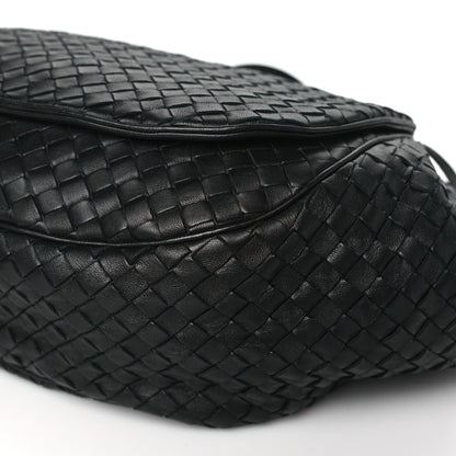 Bottega Veneta Nappa Intrecciato Messenger Bag Black 10 of 10
