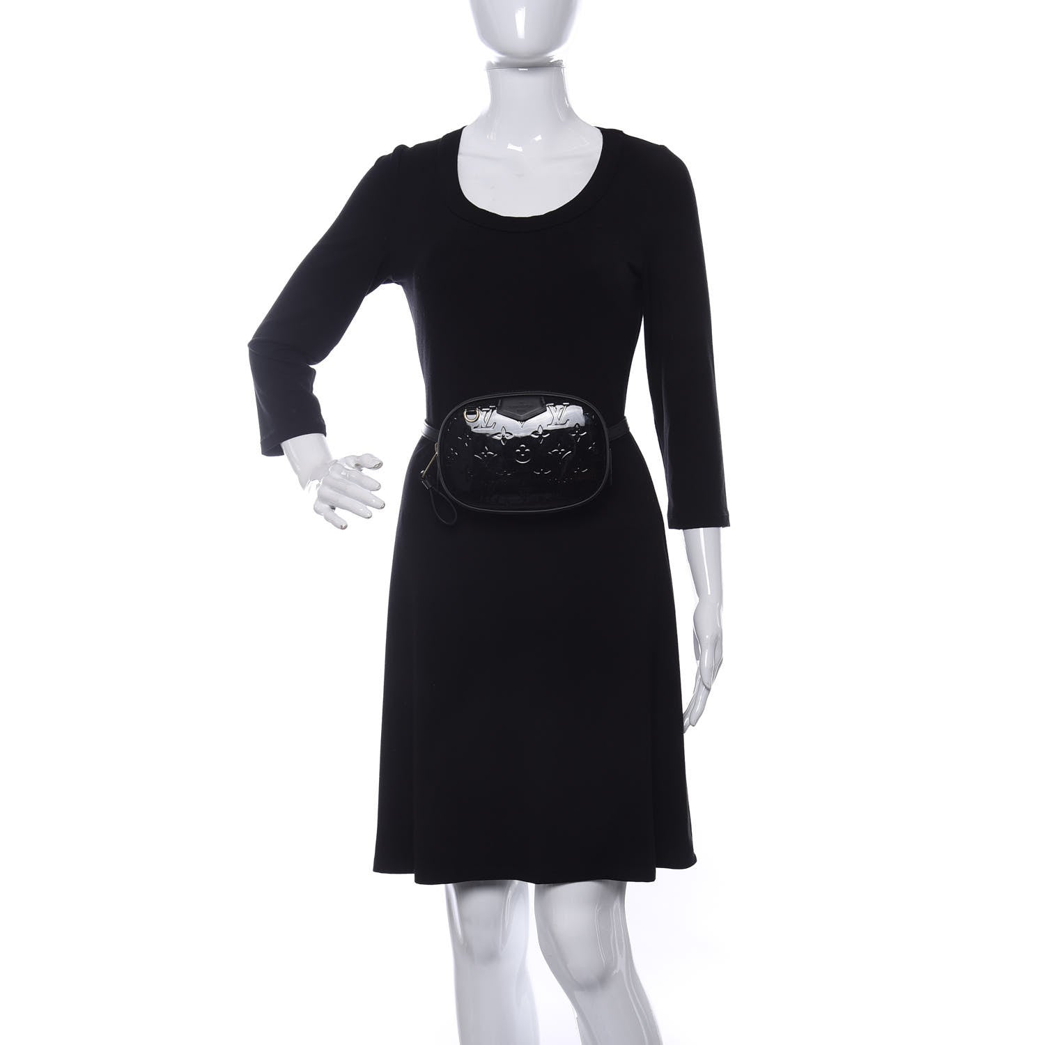 Louis Vuitton Vernis Belt Bag Black 3 of 12