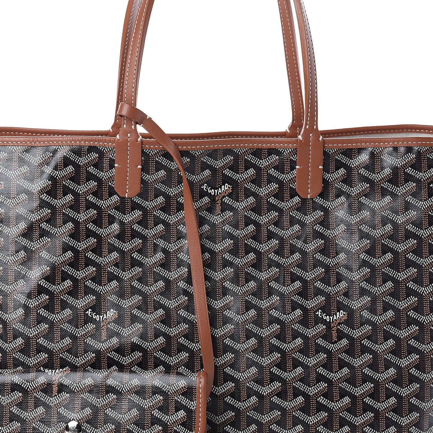 Goyardine Saint Louis PM Black Gold