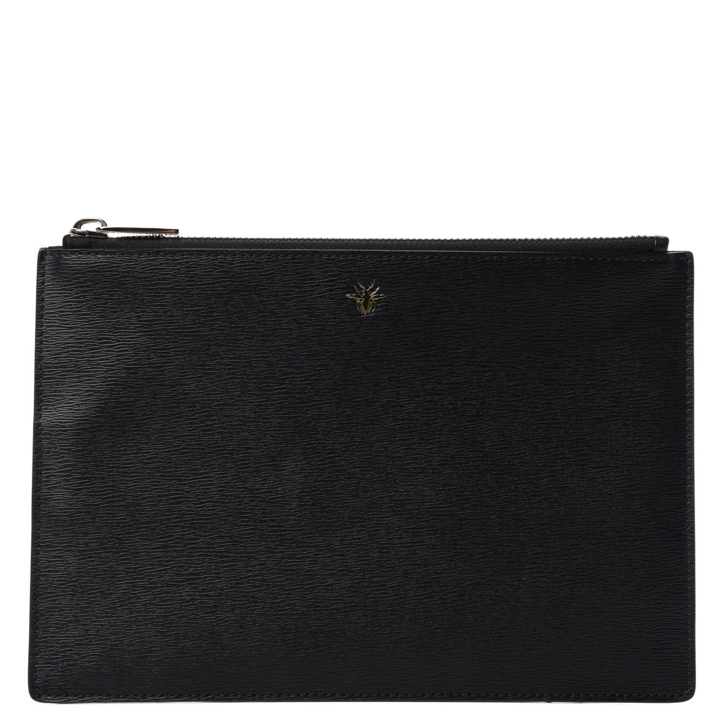 Calfskin Spider Pouch Black