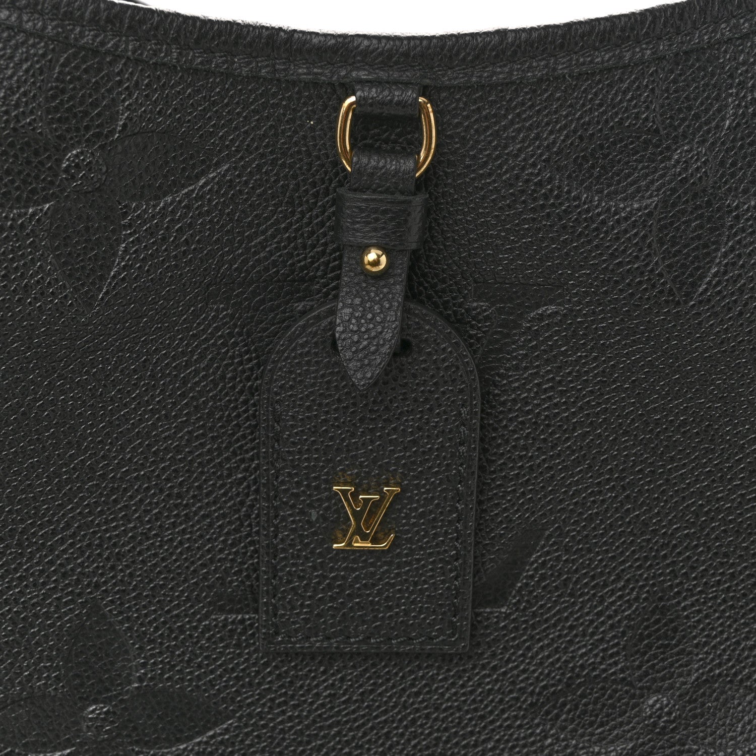 Louis Vuitton Empreinte Monogram Giant CarryAll MM Black 11 of 13