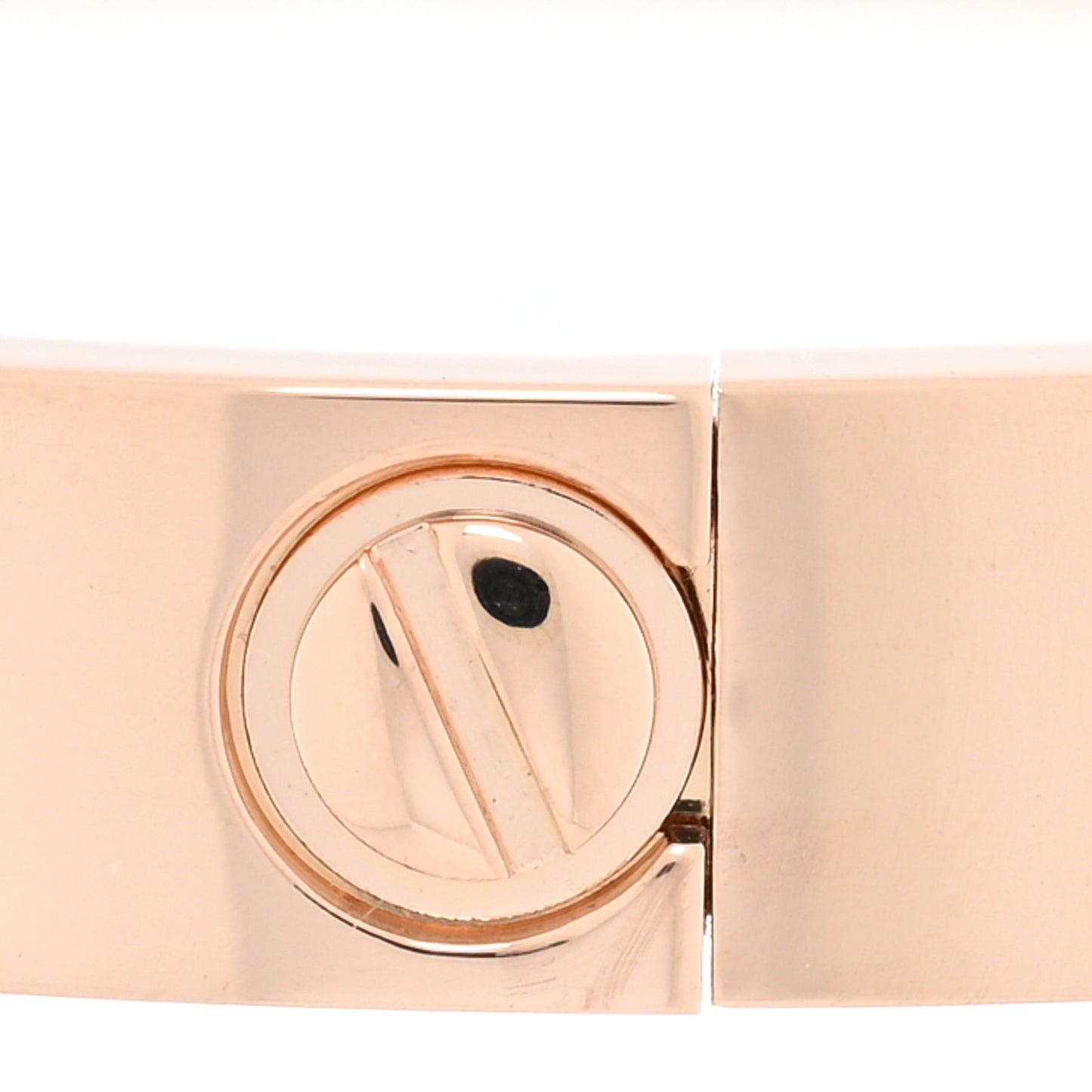 18K Pink Gold 10 Diamond LOVE Bracelet 16