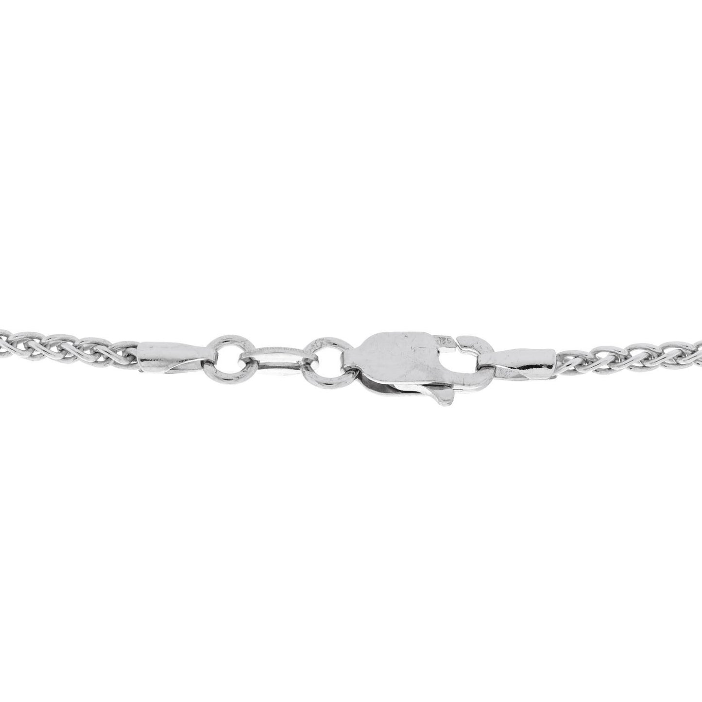 Sterling Silver Vermeil Fancy Diamond Blossom Pendant Necklace
