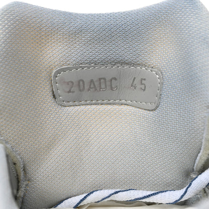 Christian Dior Calfskin Mens CD1 Sneakers 45 Blue White 6 of 9