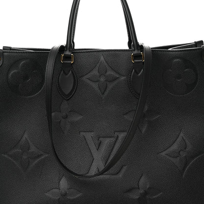 Louis Vuitton Empreinte Monogram Giant Onthego GM Black 8 of 17