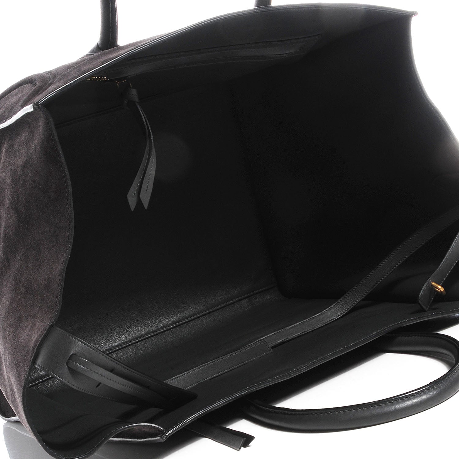 Celine Suede Large Phantom Luggage Anthracite 5 of 7