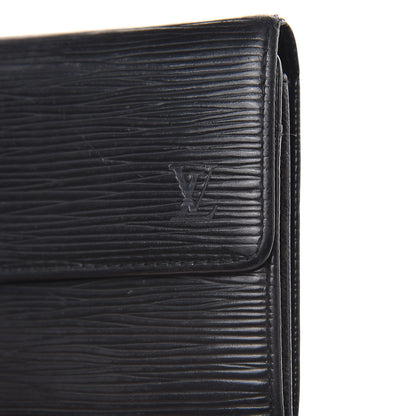 Louis Vuitton Epi Sarah Wallet Black 10 of 15