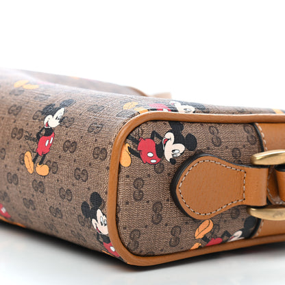 Gucci X DISNEY Mini Vintage GG Supreme Monogram Mickey Mouse Shoulder Bag Beige Vintage Sun Oil 9 of 9