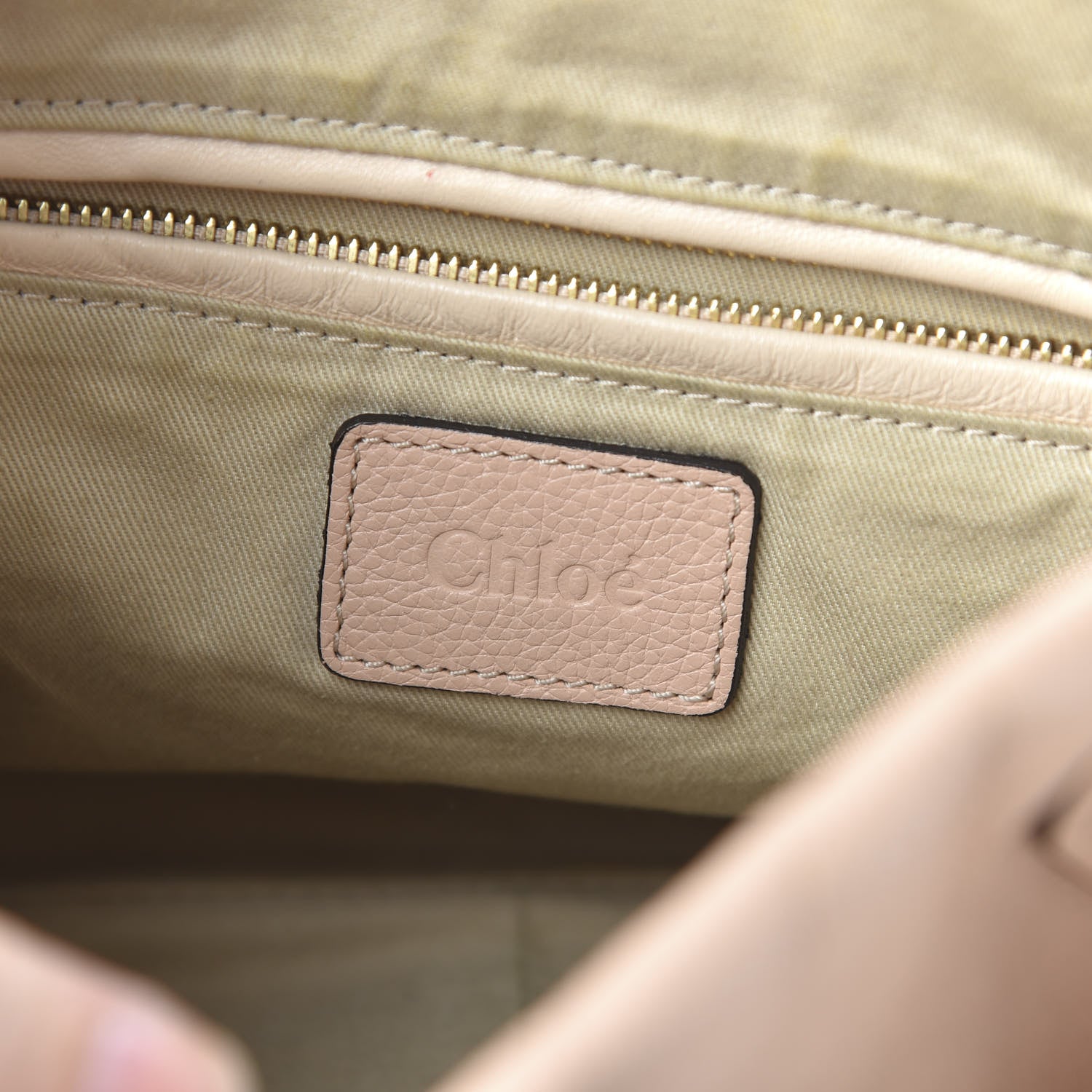 Chloe Calfskin Medium Paraty Beige 8 of 11