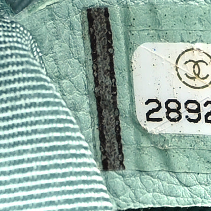 Chanel Caviar Quilted Small Boy Flap Light Blue 7 of 9