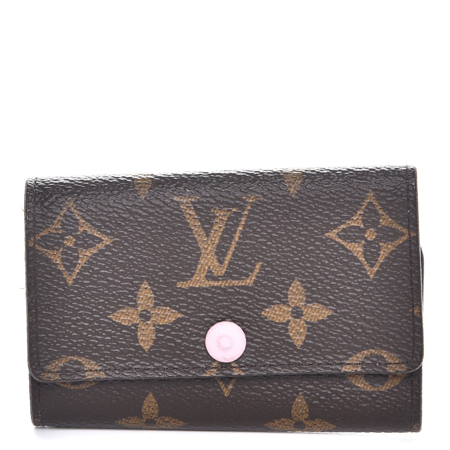 Monogram Multicles 6 Key Holder Rose Ballerine