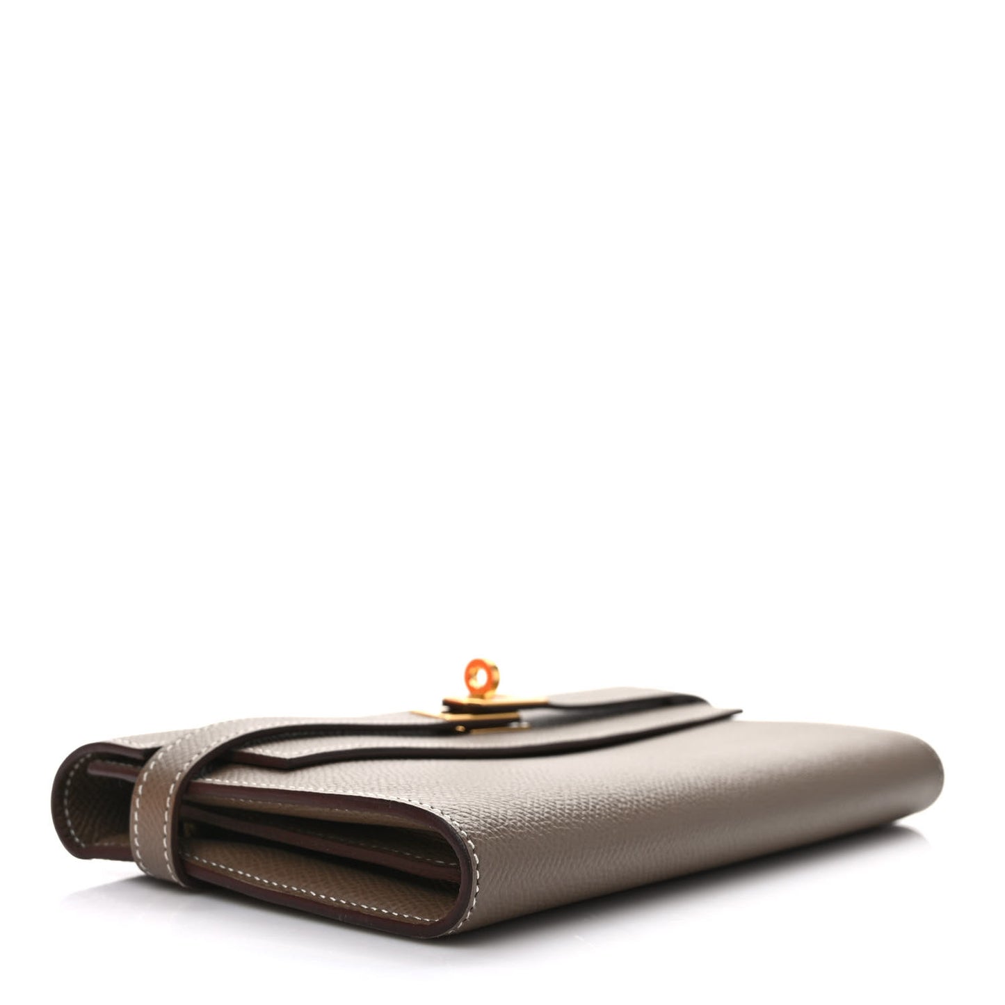 Epsom Kelly Longue Wallet Etoupe