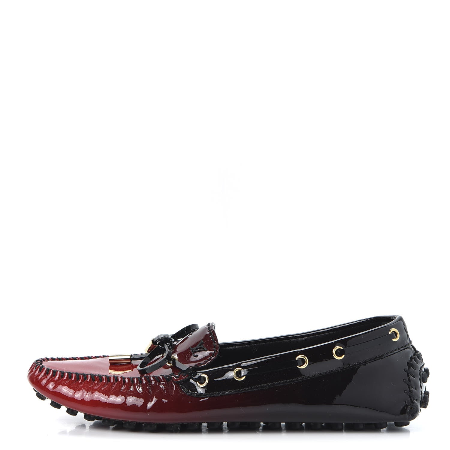 Louis Vuitton Patent Gloria Loafers 39 Red 1 of 9