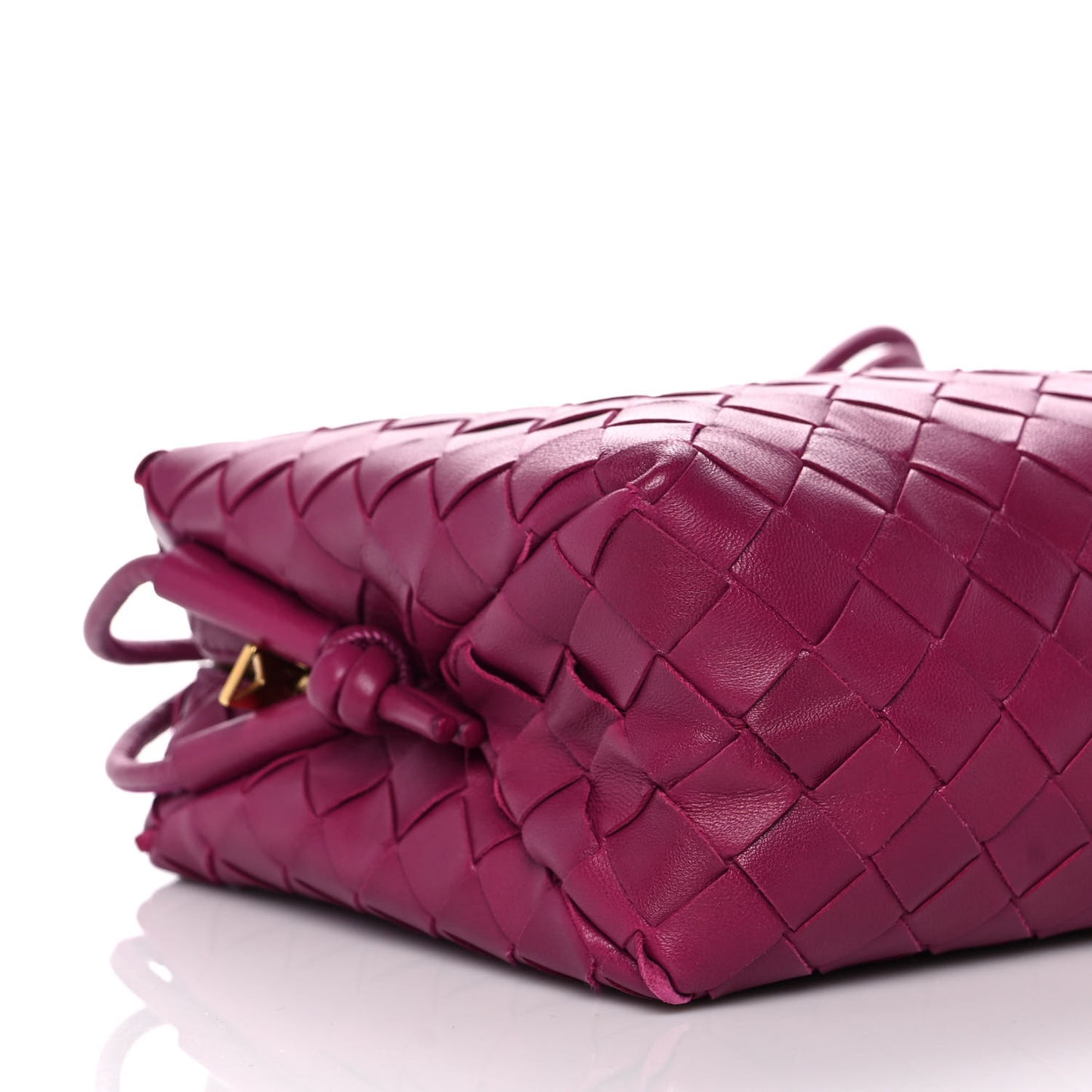 Nappa Intrecciato Small Loop Camera Bag Cinnabar
