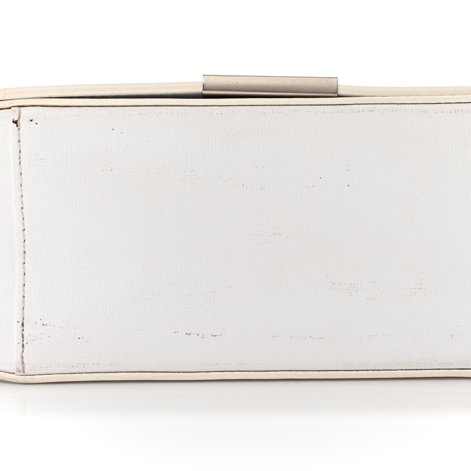 Off-White Calfskin Diag Striped Belt Bag Crossbody White Black 17 of 18