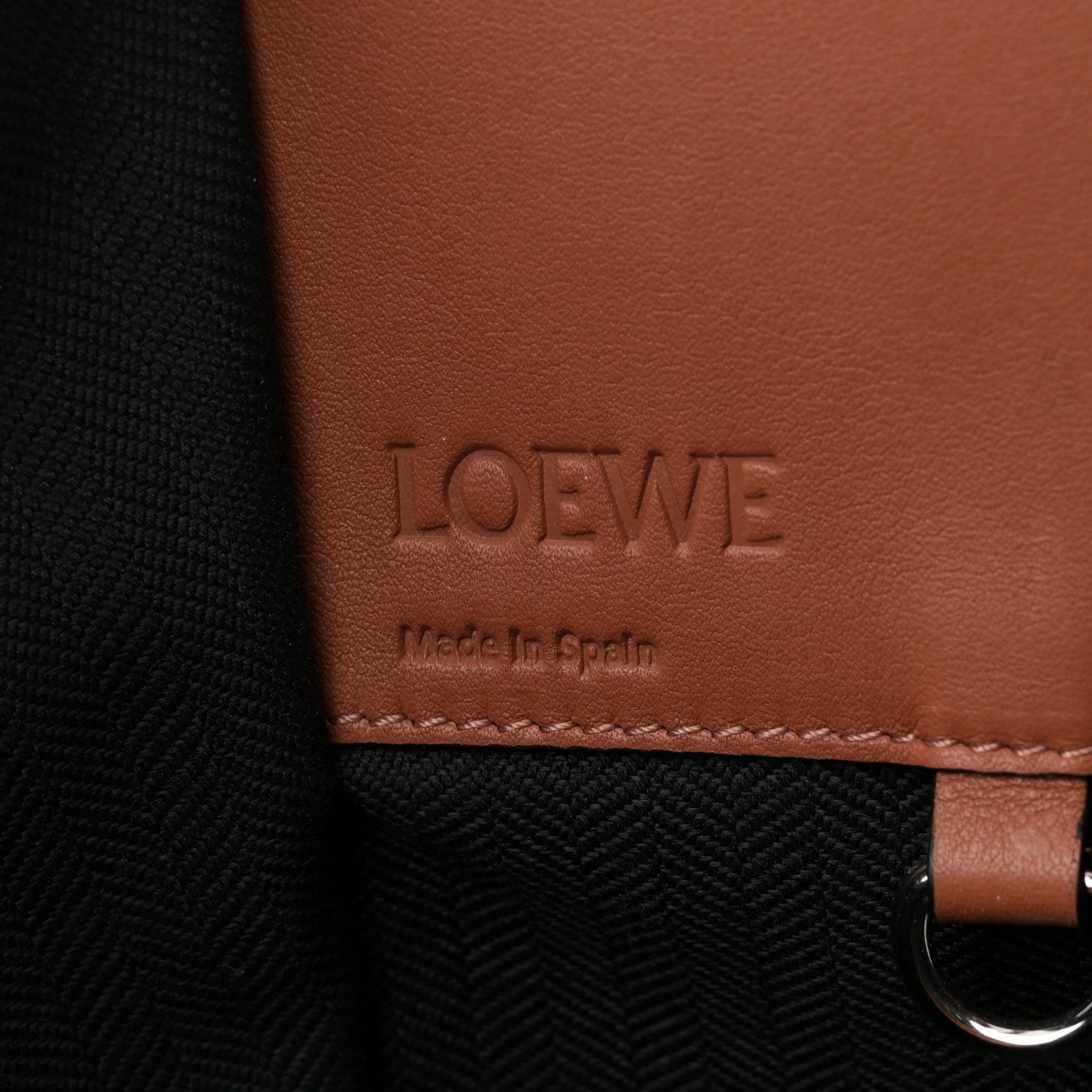 Loewe Calfskin Small Hammock Shoulder Bag Tan 6 of 11