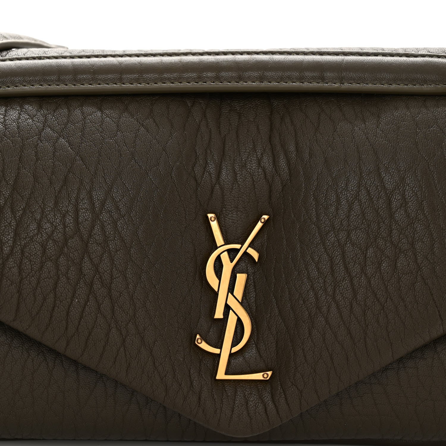 Saint Laurent Grained Lambskin Medium Calypso Light Musk 7 of 9