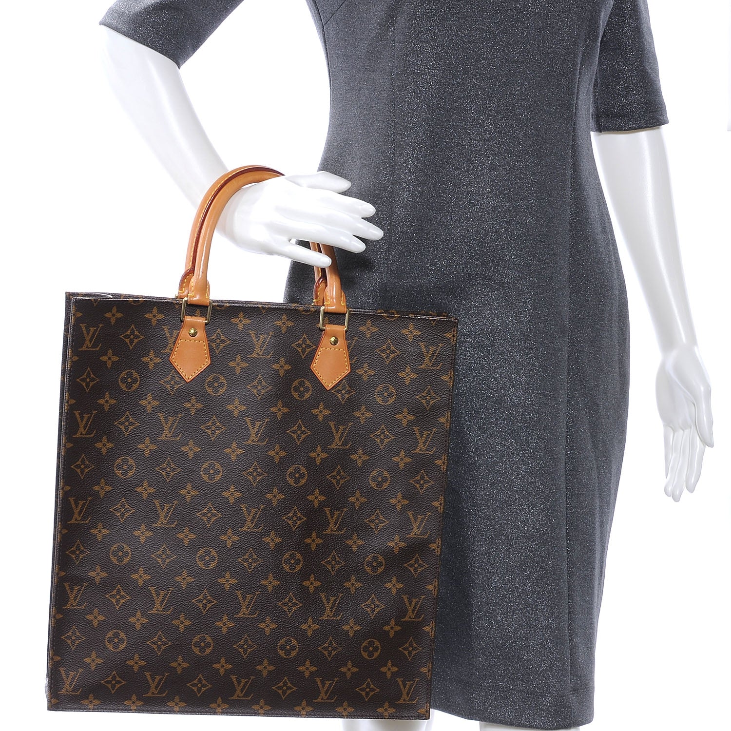 Louis Vuitton Monogram Sac Plat 2 of 7