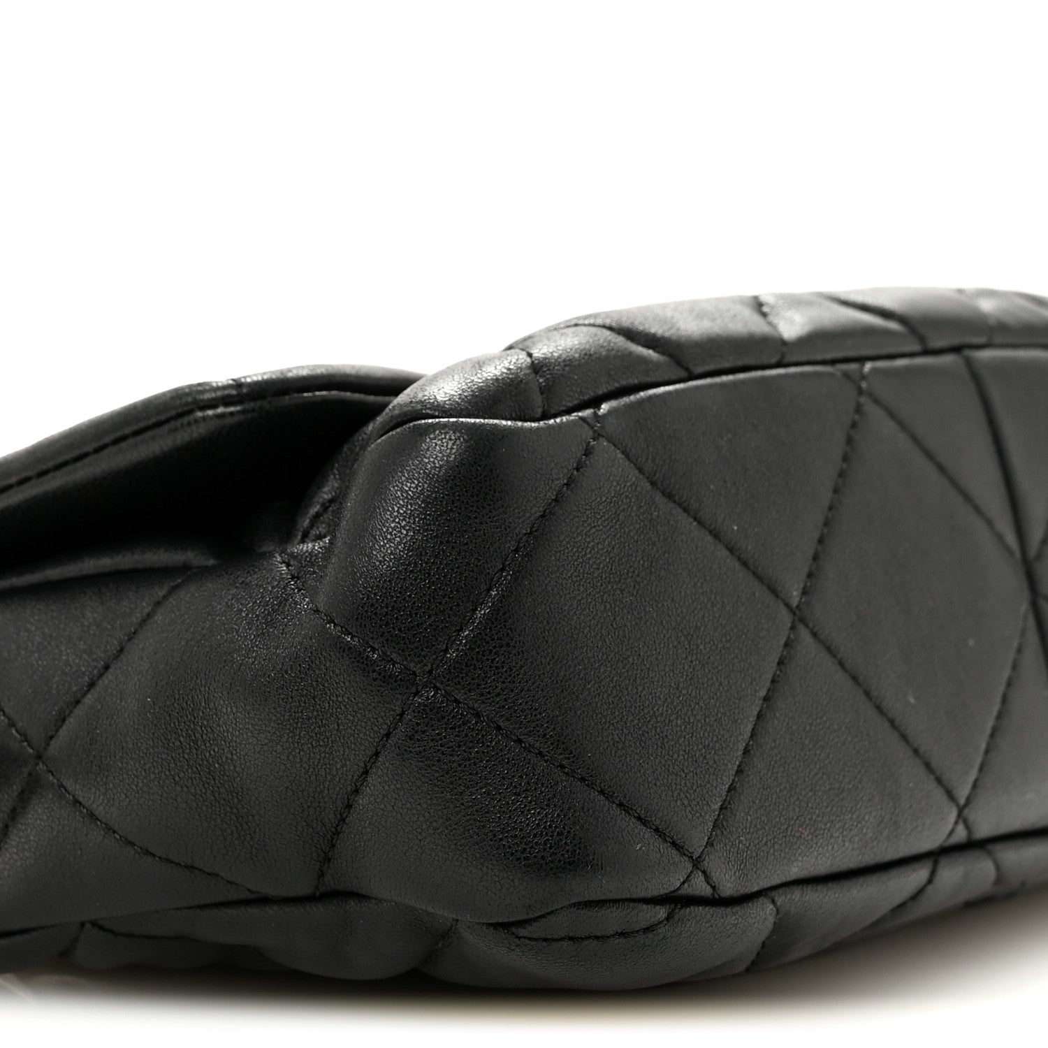 Chanel Lambskin Plexiglass Quilted Coco Love Flap Black 9 of 15