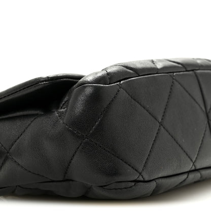 Chanel Lambskin Plexiglass Quilted Coco Love Flap Black 9 of 15