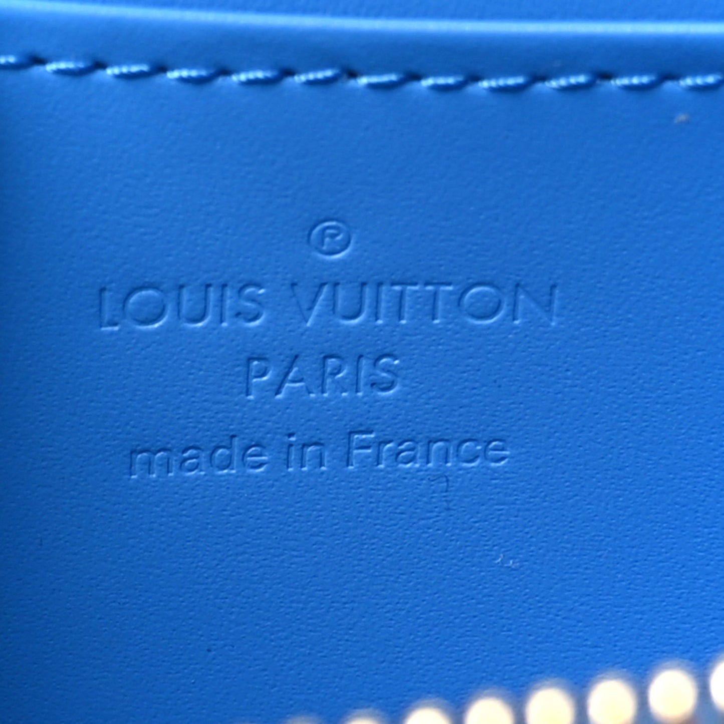 Vernis Valentine Zippy Coin Purse Blue