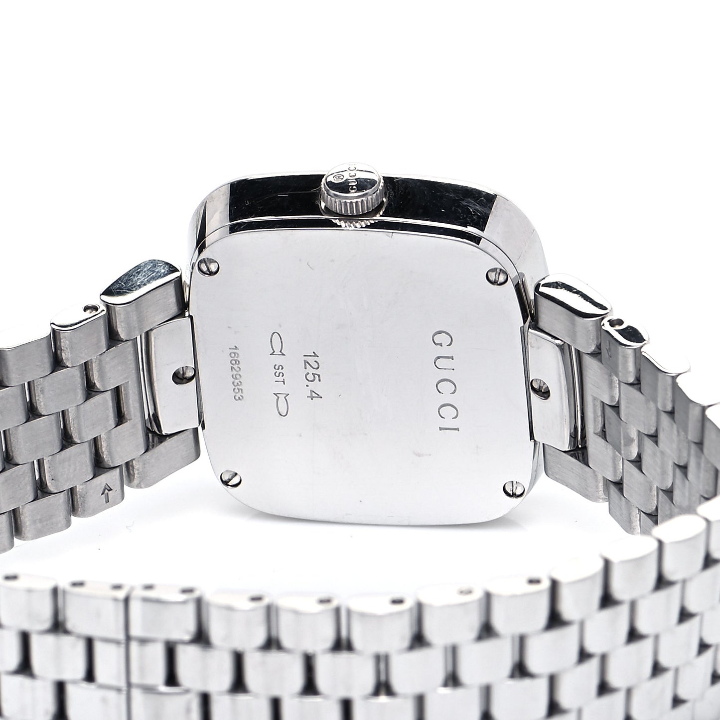 Stainless Steel 32mm G-Gucci Quartz Watch Silver