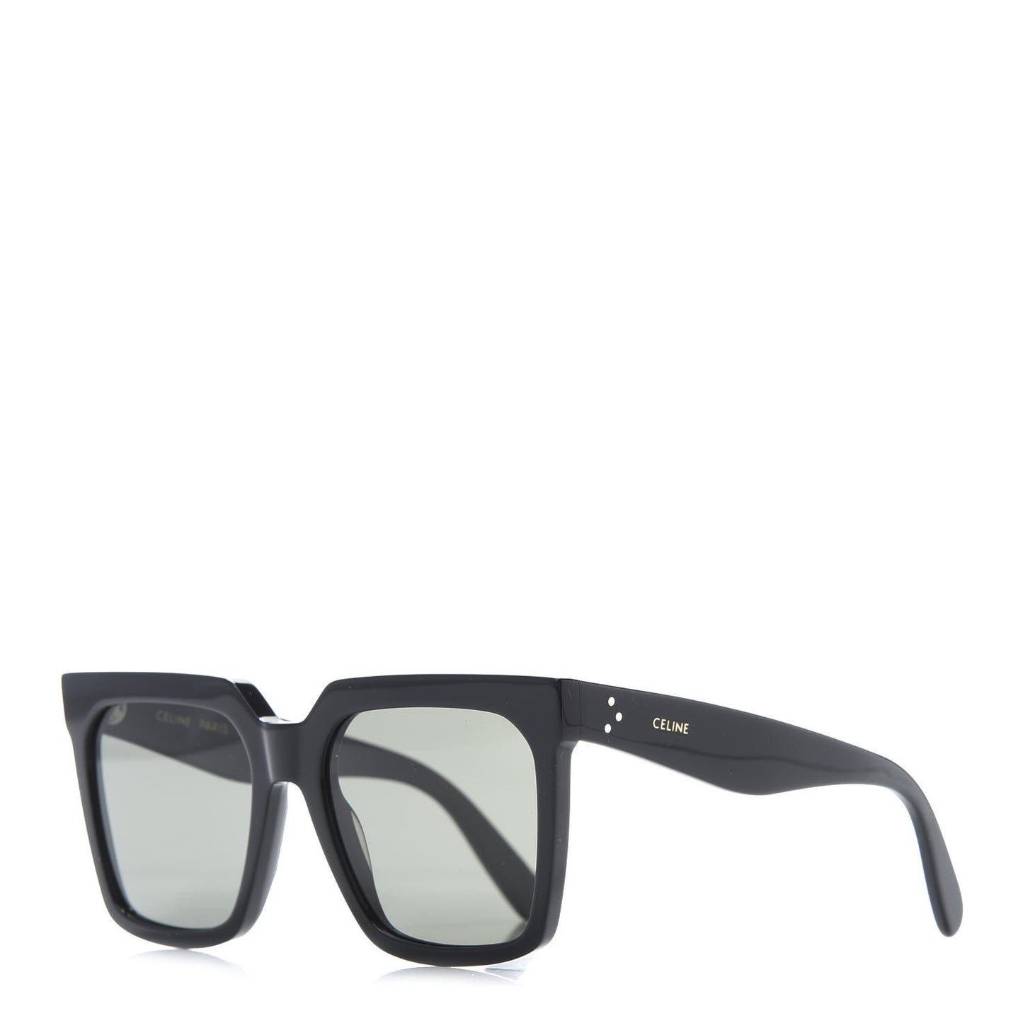 Acetate Polarized Oversized Sunglasses CL4055IN Black