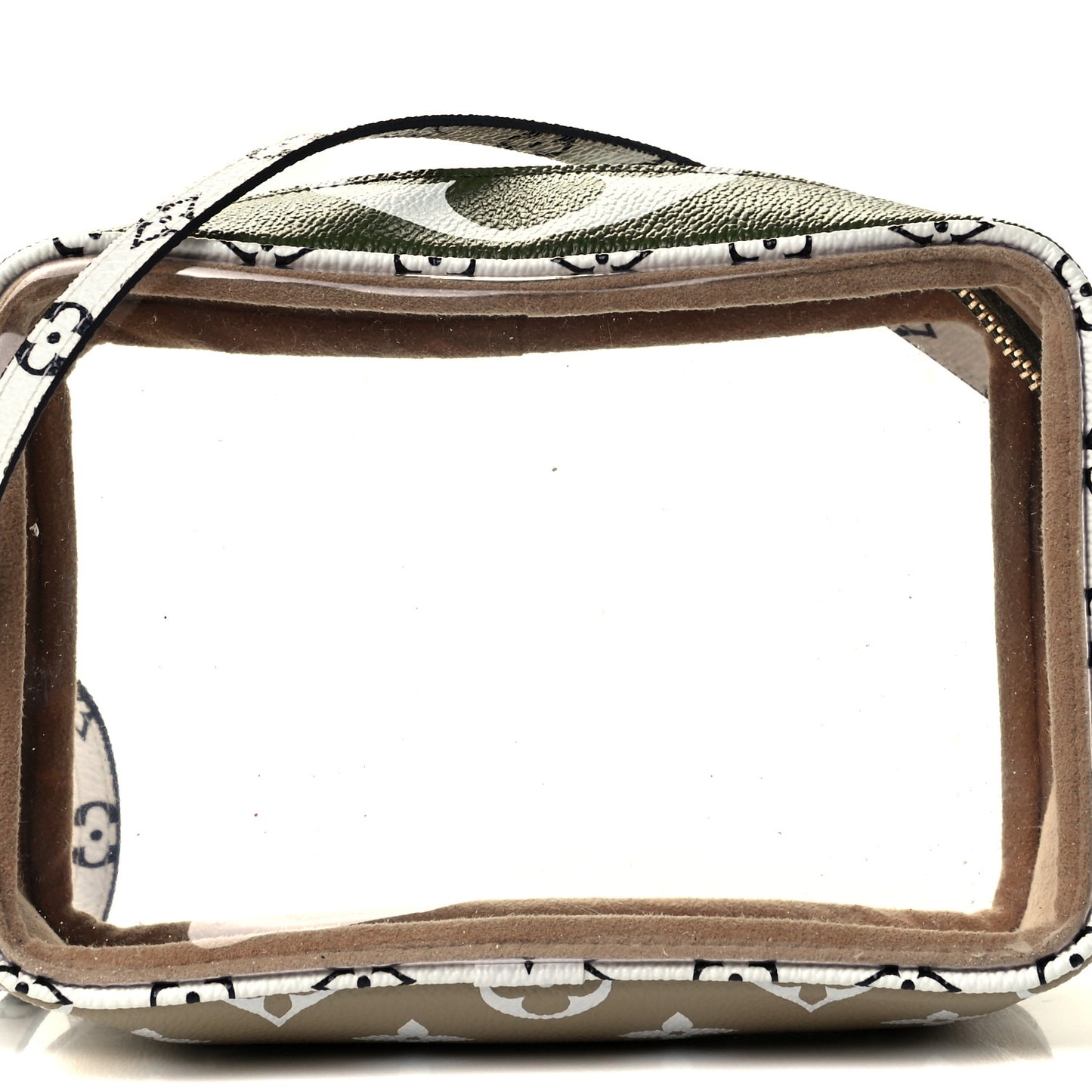 Monogram Giant Beach Pouch Kaki