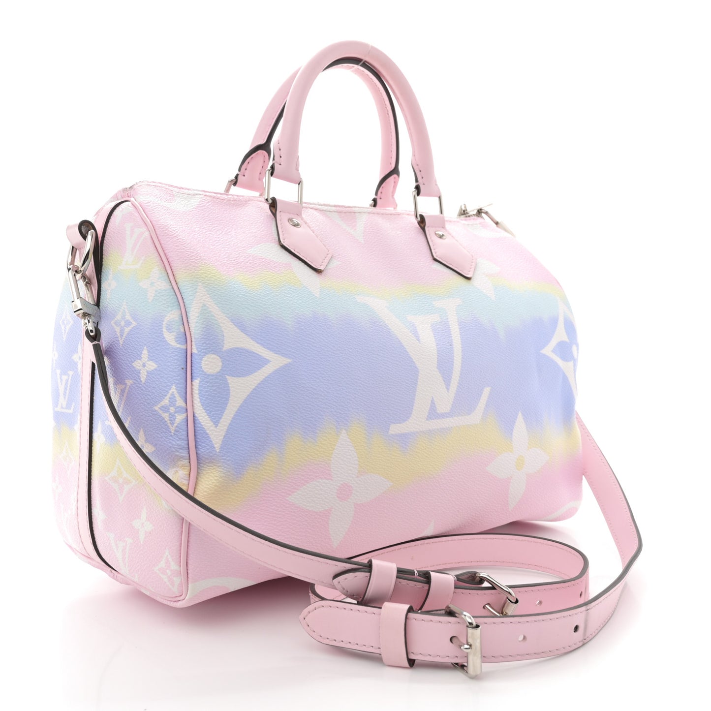 Monogram Escale Speedy Bandouliere 30 Pastel