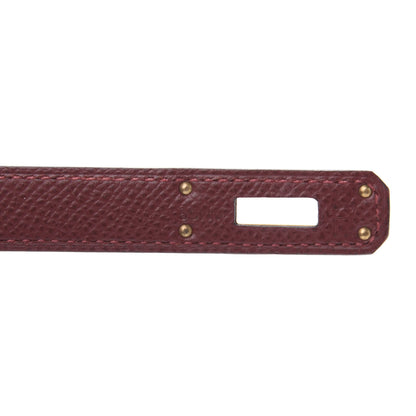 Hermes Epsom Kelly Cut Clutch Pochette Rouge H 10 of 11