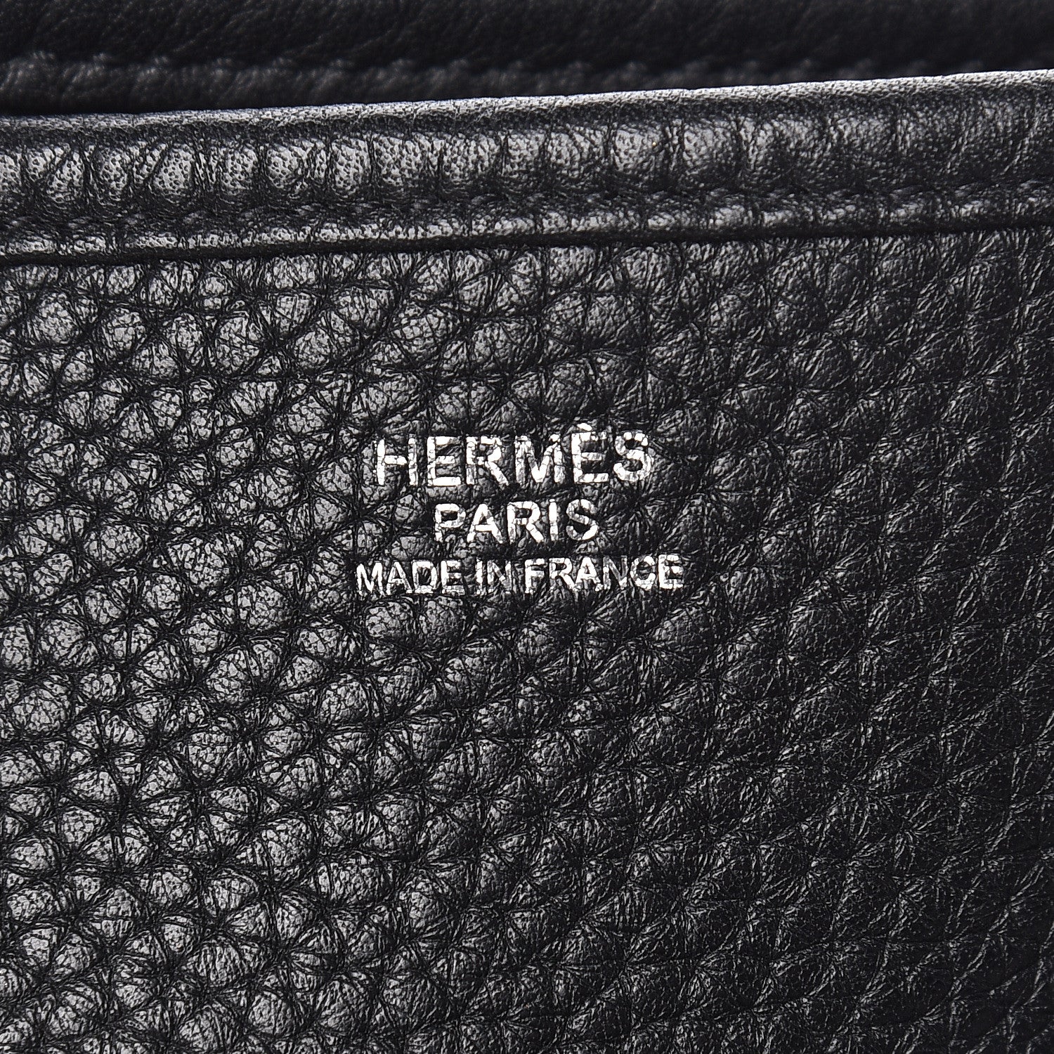 Hermes Taurillon Clemence Evelyne III GM Black 6 of 12